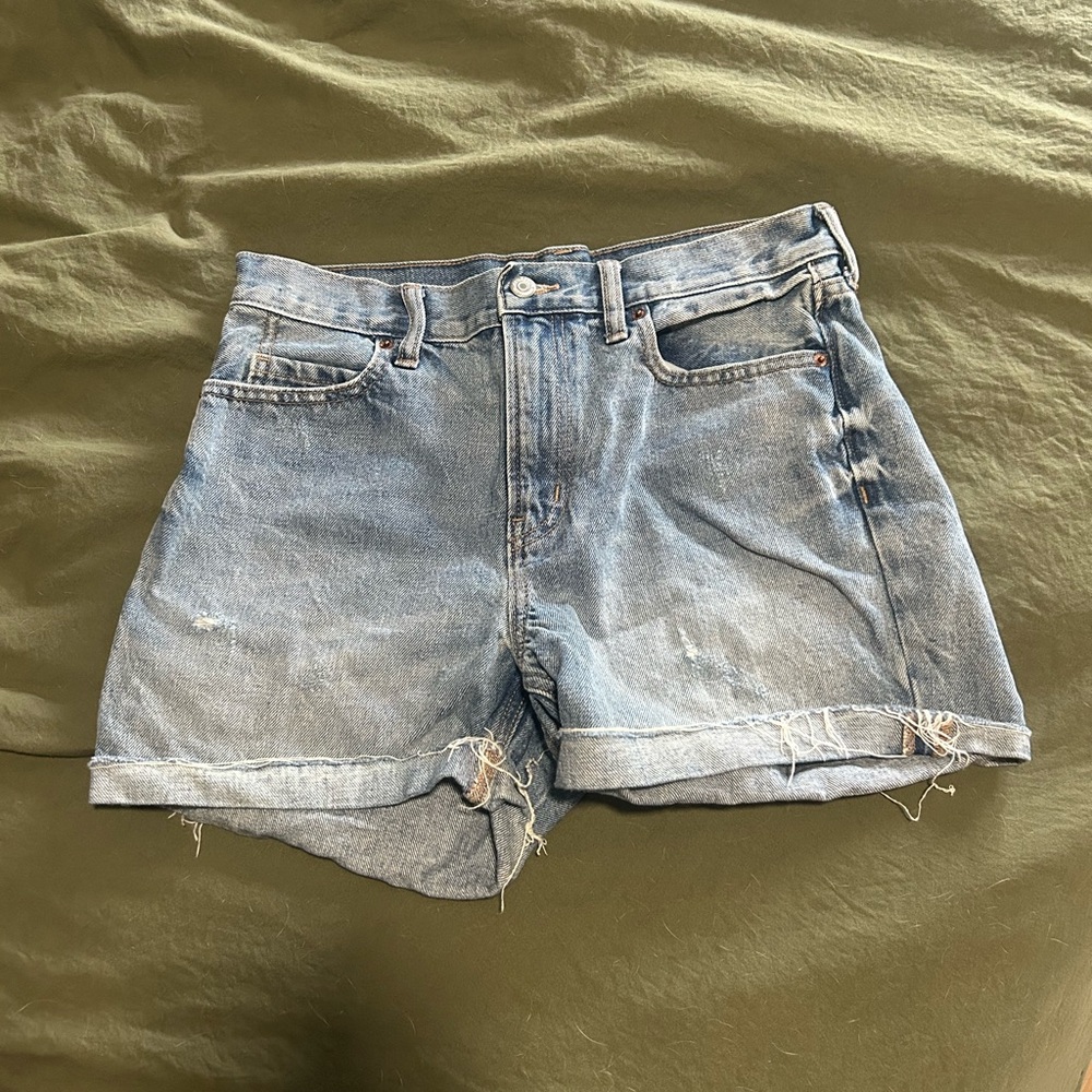 Old Navy Blue Jean Shorts Classic Cut-Off Style